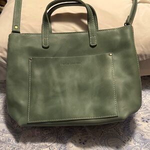 Portland Leather medium crossbody tote